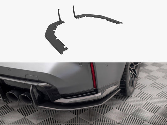 Maxton Design Street PRO Rear Side Splitters V.1 BMW M3 Sedan / Touring G80 / G81