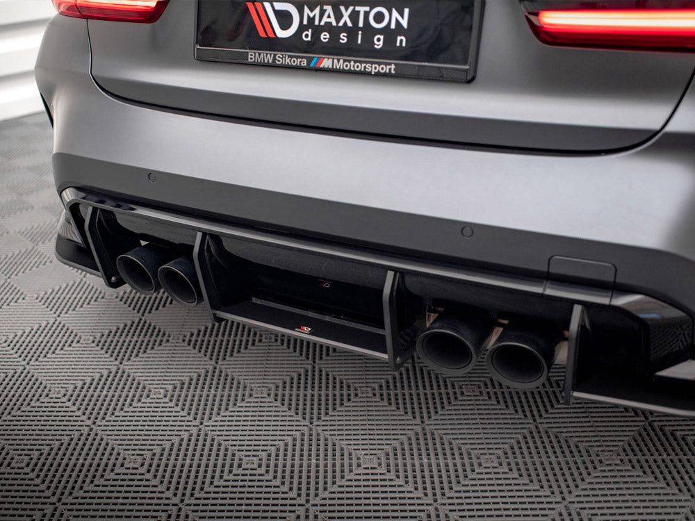 Maxton Design Street PRO Rear Diffuser BMW M3 Sedan / Touring G80 / G81