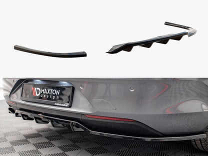 Maxton Design Central Rear Splitter (Vertical Bars) Opel / Vauxhall Insignia Mk2