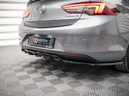 Maxton Design Central Rear Splitter (Vertical Bars) Opel / Vauxhall Insignia Mk2