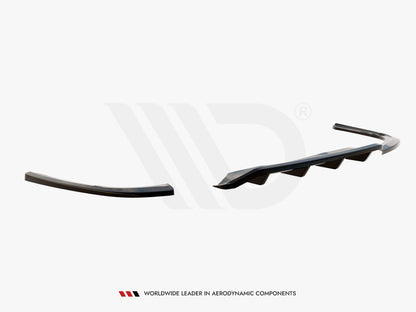 Maxton Design Central Rear Splitter (Vertical Bars) Opel / Vauxhall Insignia Mk2