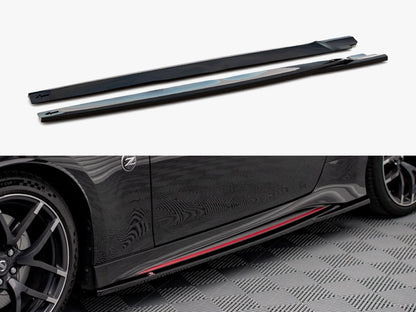 Maxton Design Side Skirts Diffusers V.2 Nissan 370Z Nismo Facelift (2014-2020)