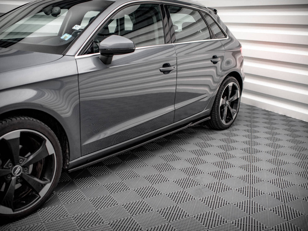 Maxton Design Side Skirts Diffusers Audi A3 Sportback 8V