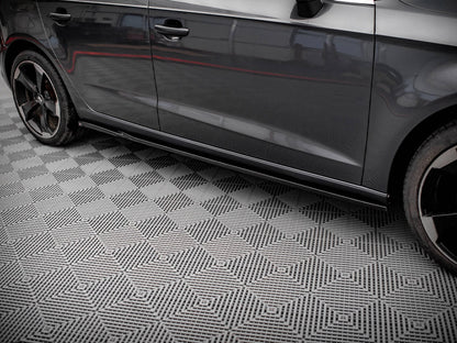 Maxton Design Side Skirts Diffusers Audi A3 Sportback 8V