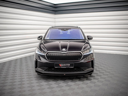 Maxton Design Front Splitter V.1 Skoda Enyaq IV (2020-)