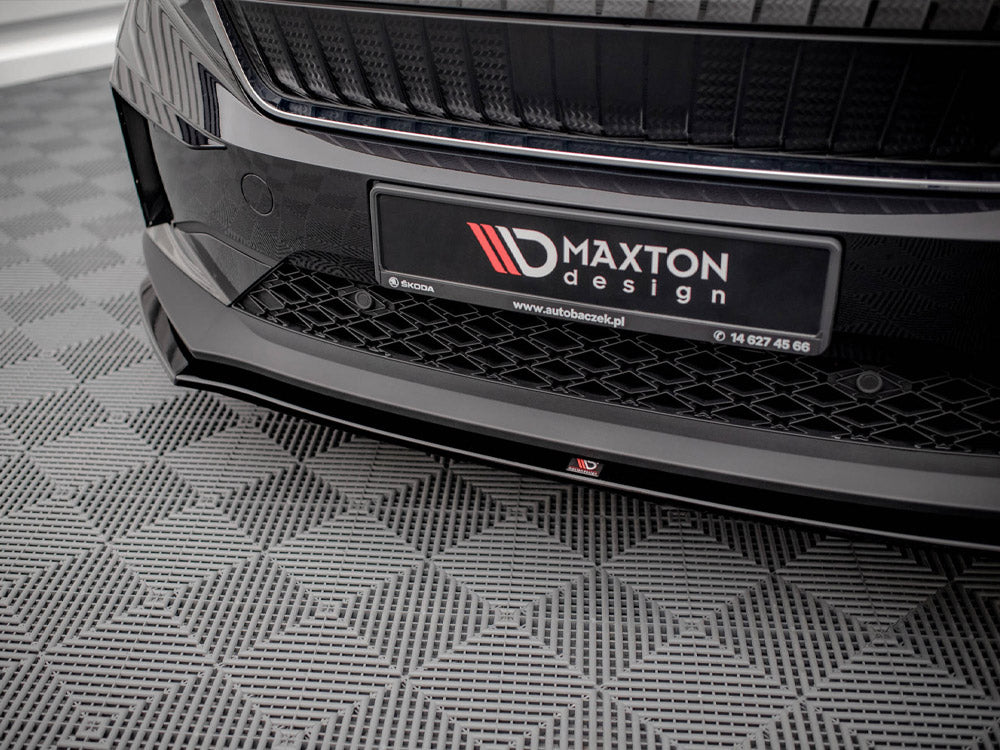 Maxton Design Front Splitter V.1 Skoda Enyaq IV (2020-)