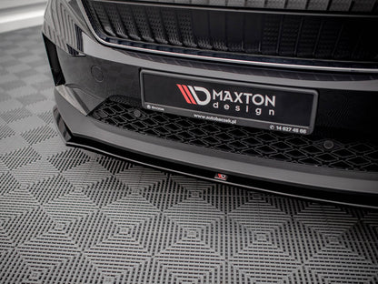 Maxton Design Front Splitter V.1 Skoda Enyaq IV (2020-)
