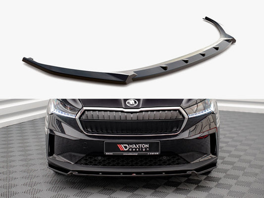 Maxton Design Front Splitter V.2 Skoda Enyaq IV (2020-)