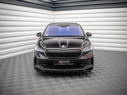 Maxton Design Front Splitter V.2 Skoda Enyaq IV (2020-)
