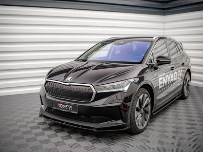 Maxton Design Front Splitter V.3 Skoda Enyaq IV (2020-)