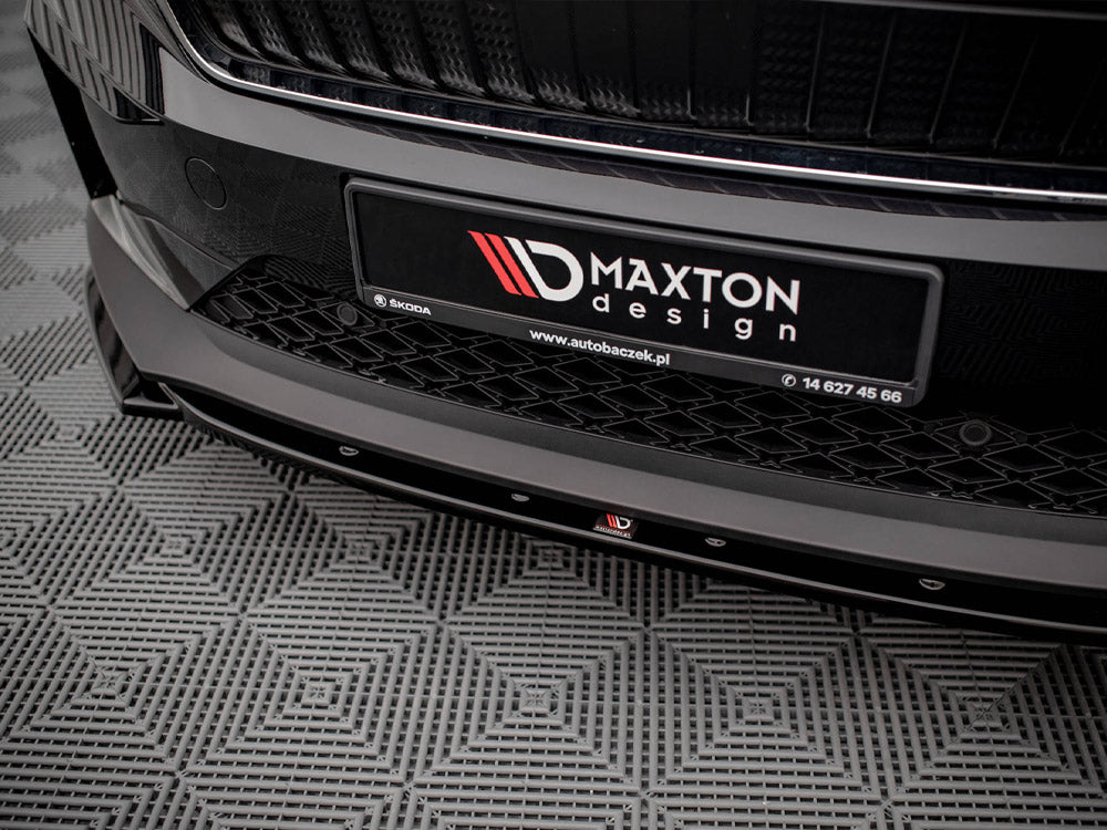 Maxton Design Front Splitter V.3 Skoda Enyaq IV (2020-)