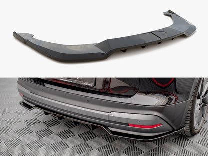 Maxton Design Rear Splitter (Vertical Bars) Skoda Enyaq IV