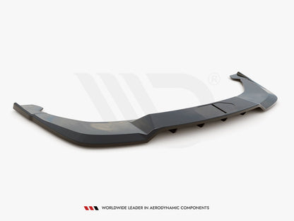 Maxton Design Rear Splitter (Vertical Bars) Skoda Enyaq IV