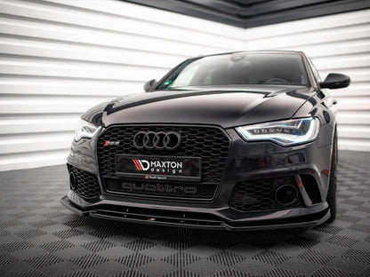 Maxton Design Front Splitter Audi A6 RS6 Look C7 (2011-2017)