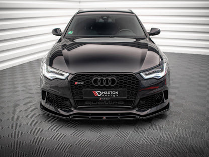 Maxton Design Front Splitter Audi A6 RS6 Look C7 (2011-2017)
