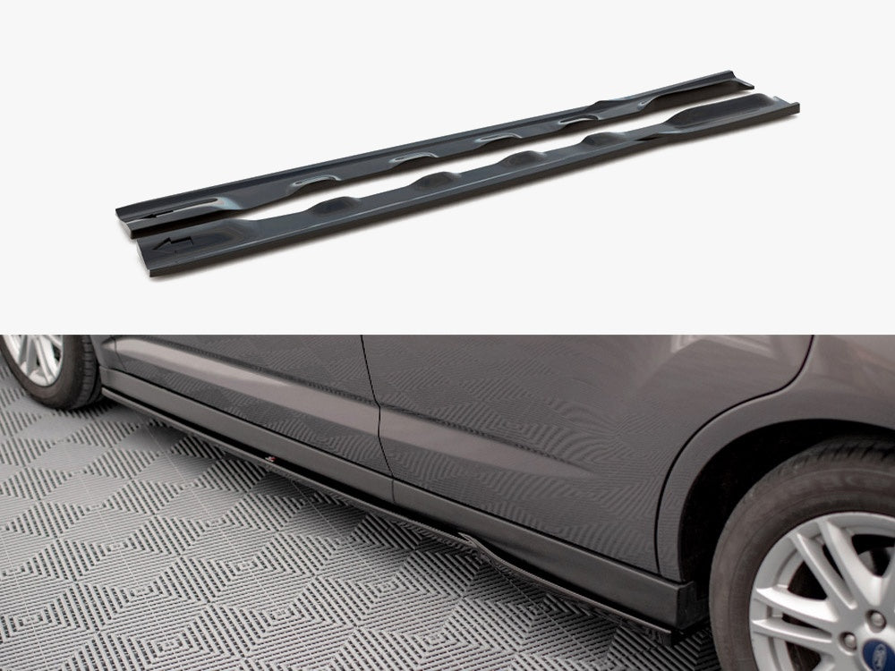 Maxton Design Side Skirts Diffusers Ford C-max MK2 (2010-2014)