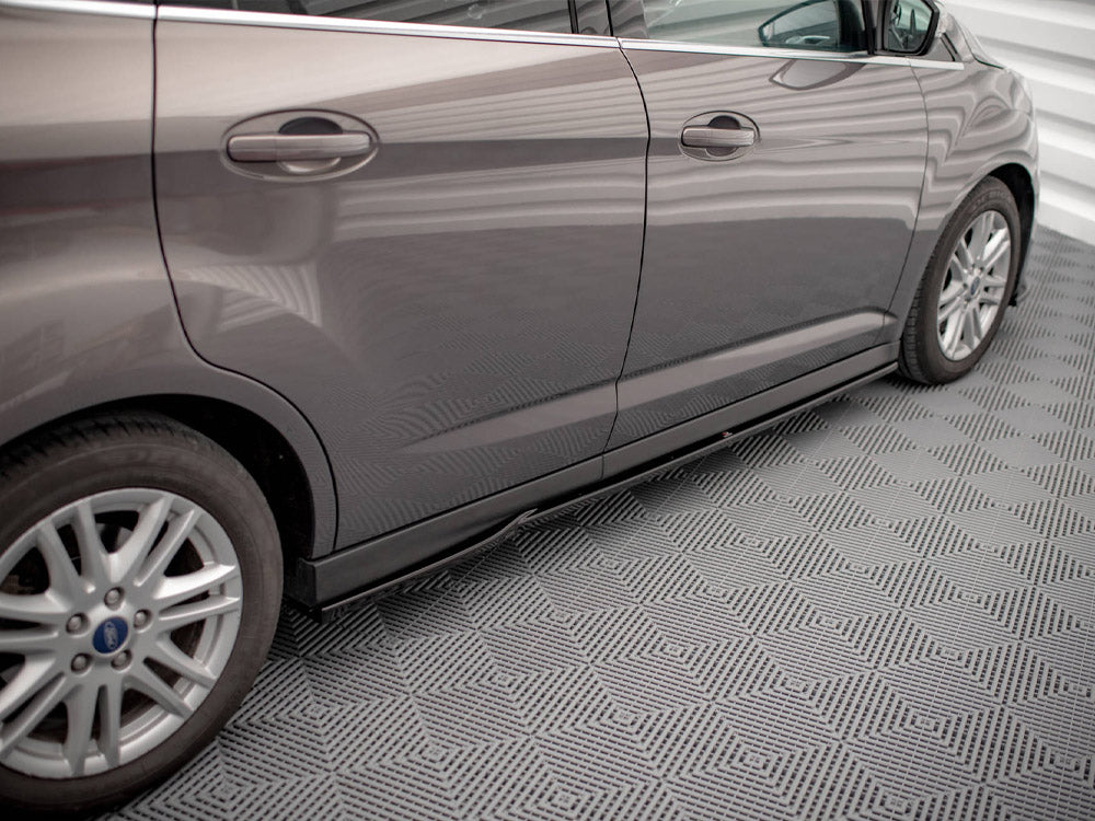 Maxton Design Side Skirts Diffusers Ford C-max MK2 (2010-2014)