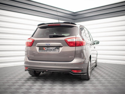 Maxton Design Central Rear Splitter (Vertical Bars) Ford C-Max Mk2