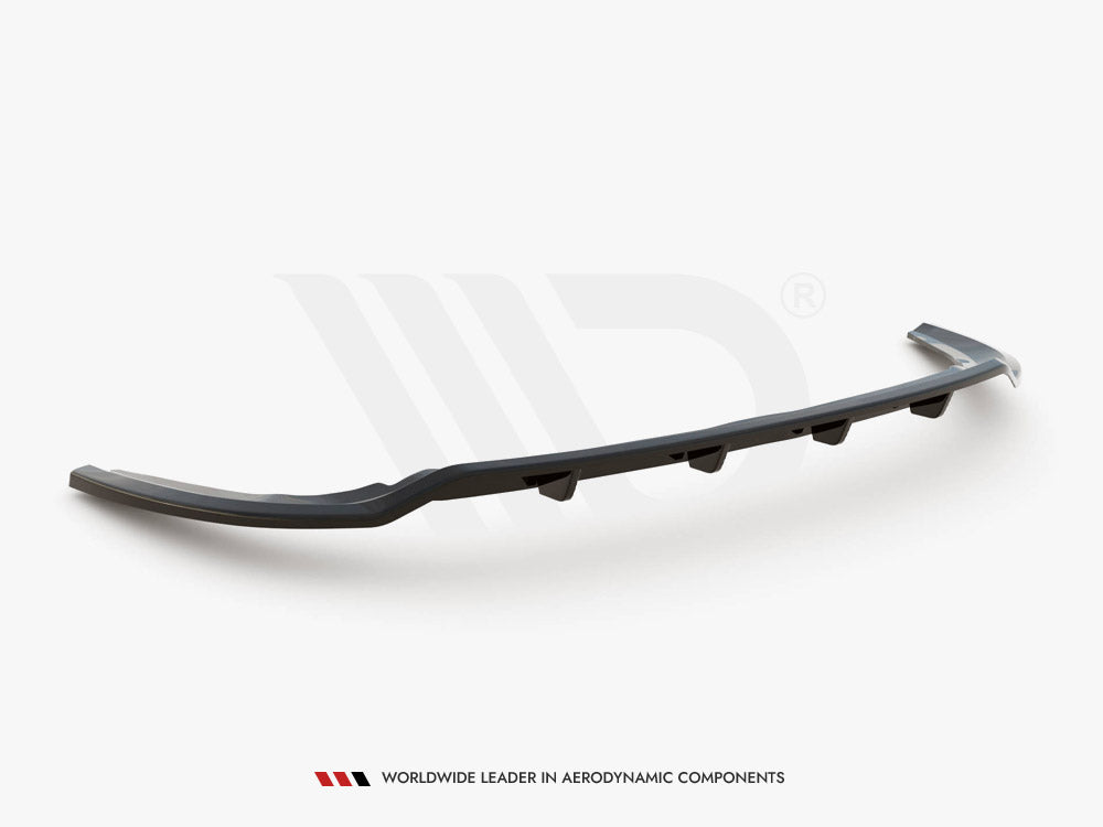 Maxton Design Central Rear Splitter (Vertical Bars) Ford C-Max Mk2