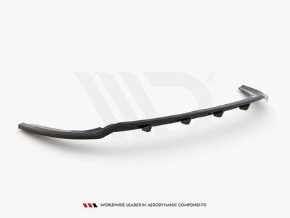 Maxton Design Central Rear Splitter (Vertical Bars) Ford C-Max Mk2