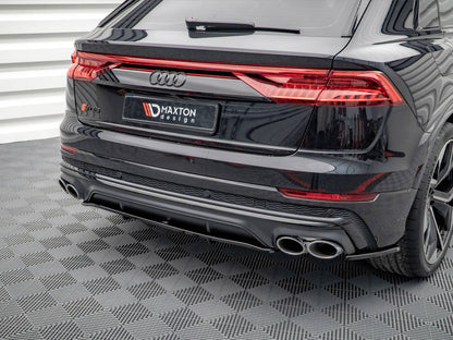 Maxton Design Central Rear Splitter (Vertical Bars) V.1 Audi SQ8 Mk1