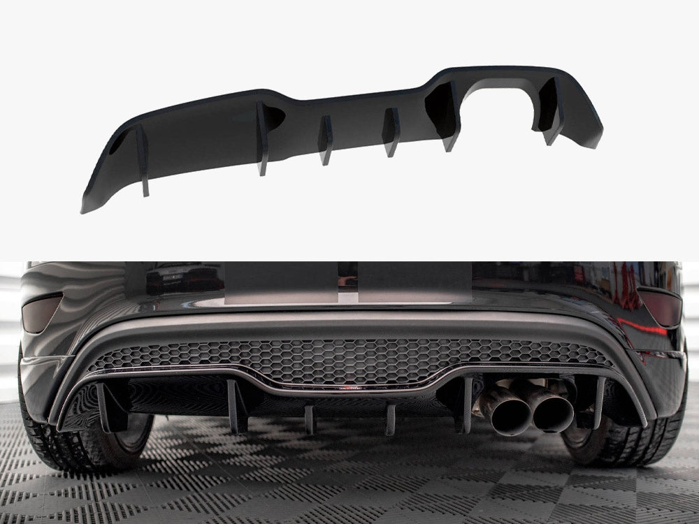Maxton Design Rear Valance Ford Fiesta ST (5 Door Version) Mk7 Facelift