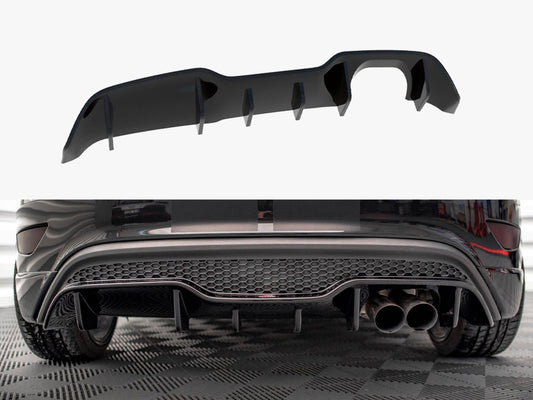 Maxton Design Rear Valance Ford Fiesta ST (5 Door Version) Mk7 Facelift