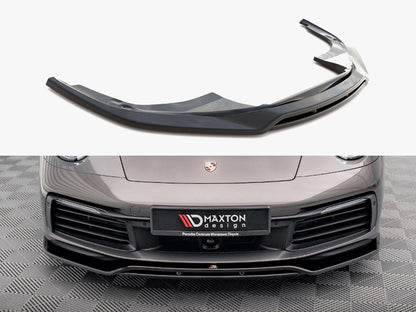 Maxton Design Front Splitter Porsche 911 Carrera 4S 992