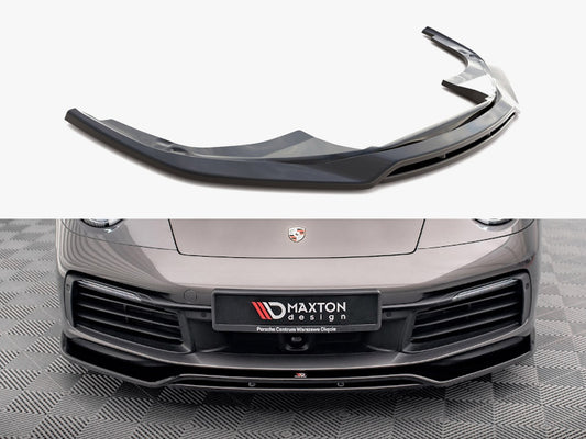 Maxton Design Front Splitter Porsche 911 Carrera 4S 992