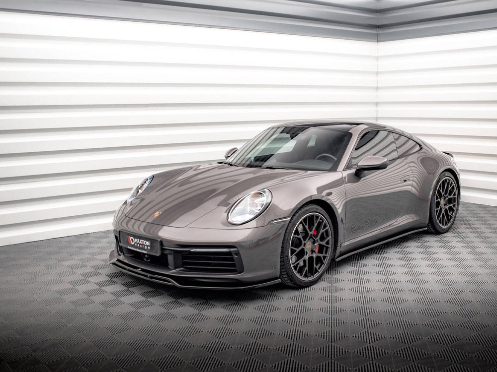 Maxton Design Side Skirt Diffusers Porsche 911 Carrera 4S 992
