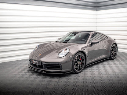 Maxton Design Side Skirt Diffusers Porsche 911 Carrera 4S 992