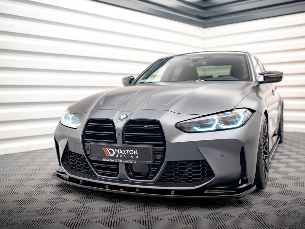 Maxton Design Front Splitter V.1 BMW M4 G82 / M3 G80