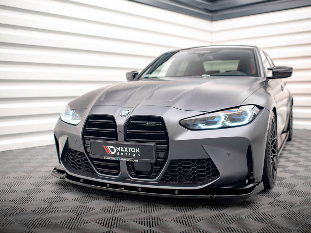 Maxton Design Front Splitter V.3 BMW M4 G82 / M3 G80
