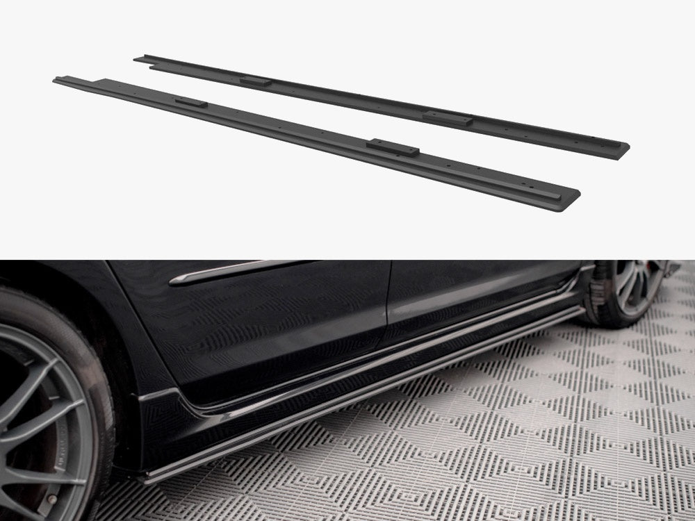 Maxton Design Street PRO Side Skirts Diffusers Mazda 3 MPS Mk1