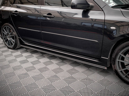 Maxton Design Street PRO Side Skirts Diffusers Mazda 3 MPS Mk1