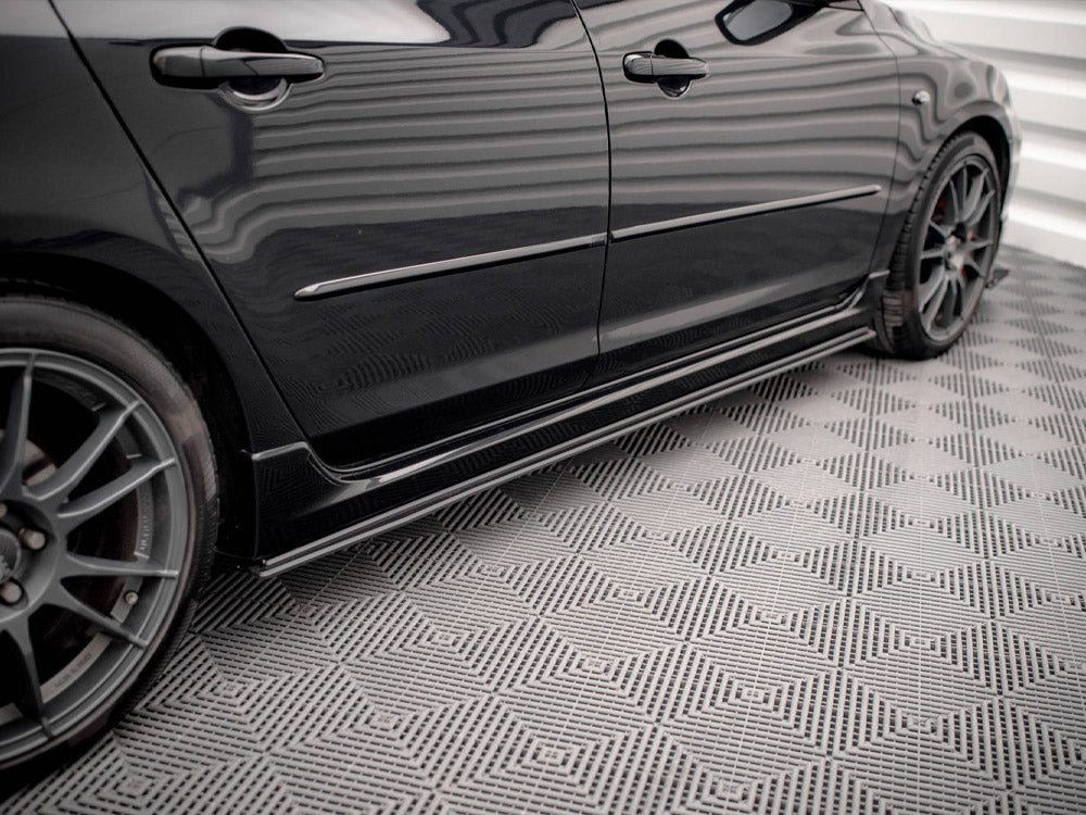 Maxton Design Street PRO Side Skirts Diffusers Mazda 3 MPS Mk1
