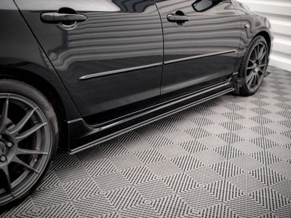 Maxton Design Street PRO Side Skirts Diffusers Mazda 3 MPS Mk1