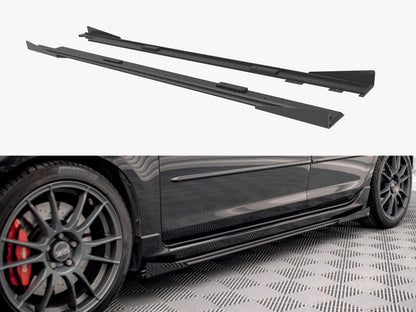 Maxton Design Street PRO Side Skirts Diffusers + Flaps Mazda 3 MPS Mk1