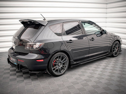 Maxton Design Street PRO Side Skirts Diffusers + Flaps Mazda 3 MPS Mk1
