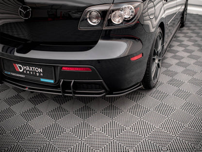 Maxton Design Street PRO Rear Side Splitters Mazda 3 MPS Mk1 US-Spec Version