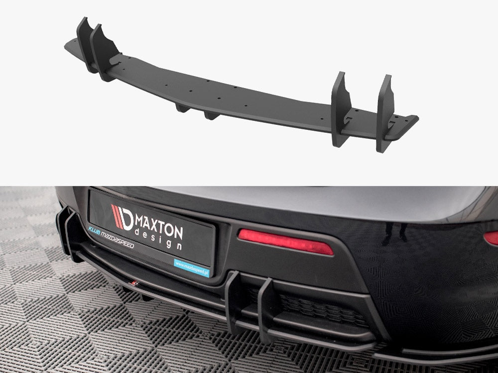 Maxton Design Street PRO Rear Diffuser Mazda 3 MPS Mk1 US-Spec Version