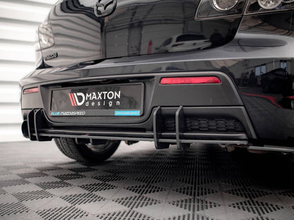 Maxton Design Street PRO Rear Diffuser Mazda 3 MPS Mk1 US-Spec Version