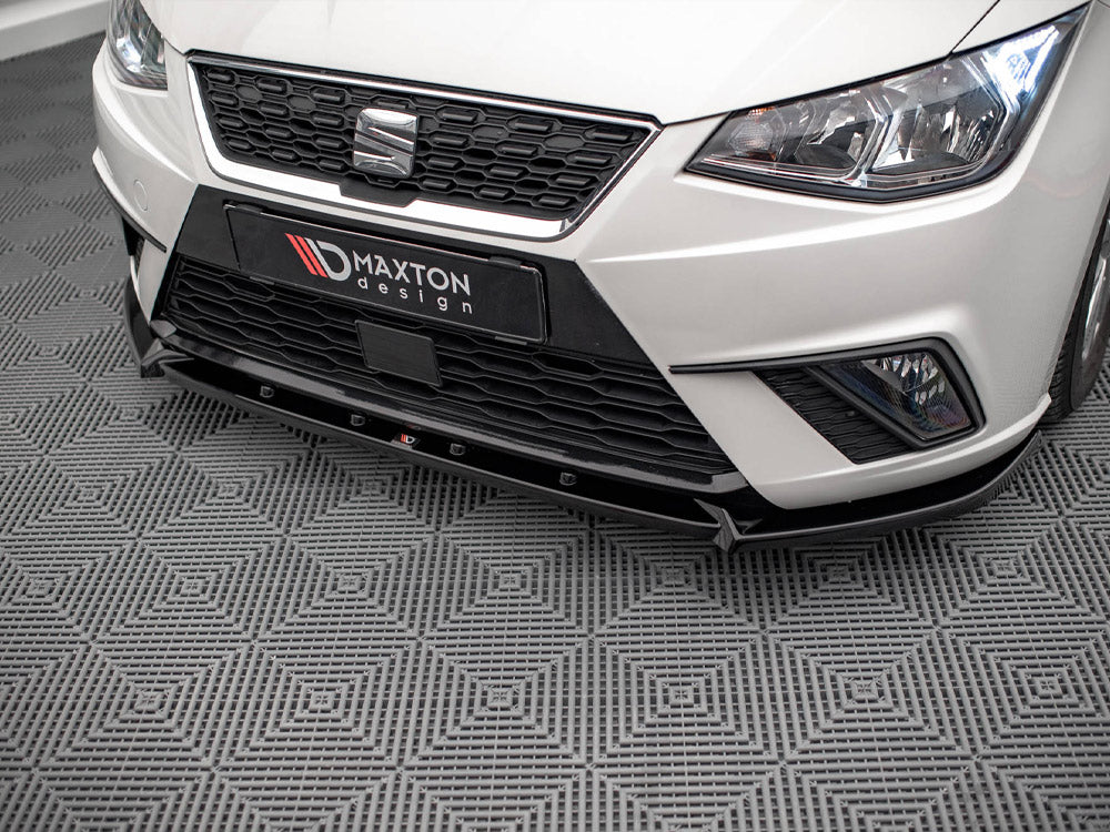 Maxton Design Front Splitter V.1 Seat Ibiza FR / Standard Mk5
