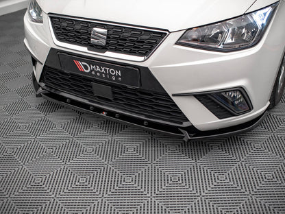 Maxton Design Front Splitter V.1 Seat Ibiza FR / Standard Mk5