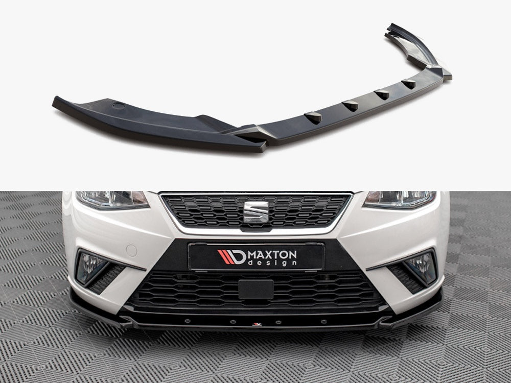 Maxton Design Front Splitter V.2 Seat Ibiza FR / Standard Mk5