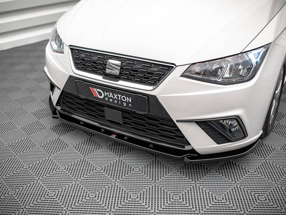 Maxton Design Front Splitter V.2 Seat Ibiza FR / Standard Mk5