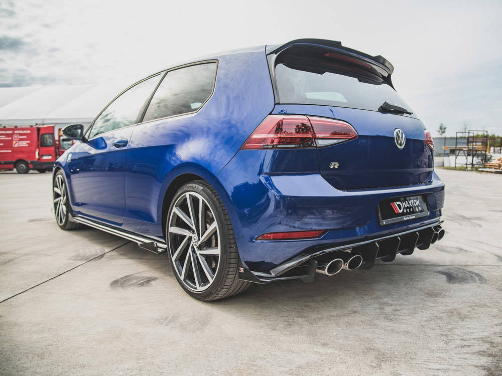 Maxton Design Street PRO Rear Diffuser Volkswagen Golf R Mk7 Facelift