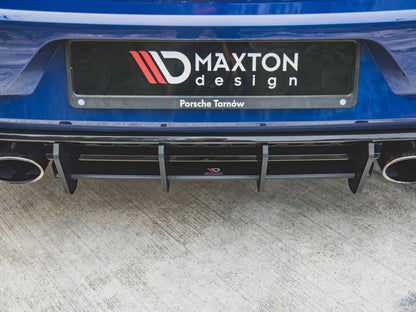 Maxton Design Street PRO Rear Diffuser Volkswagen Golf R Mk7 Facelift