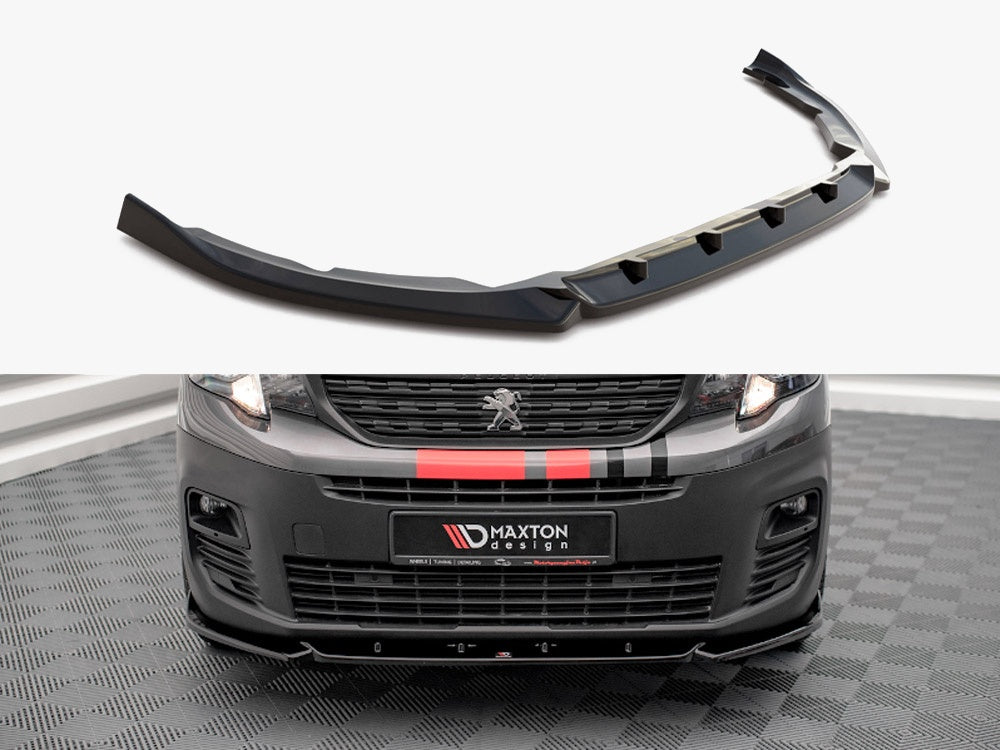Maxton Design Front Splitter Peugeot Partner MK3 (2018-)