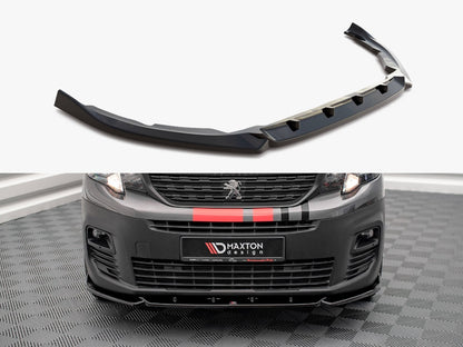 Maxton Design Front Splitter Peugeot Partner MK3 (2018-)